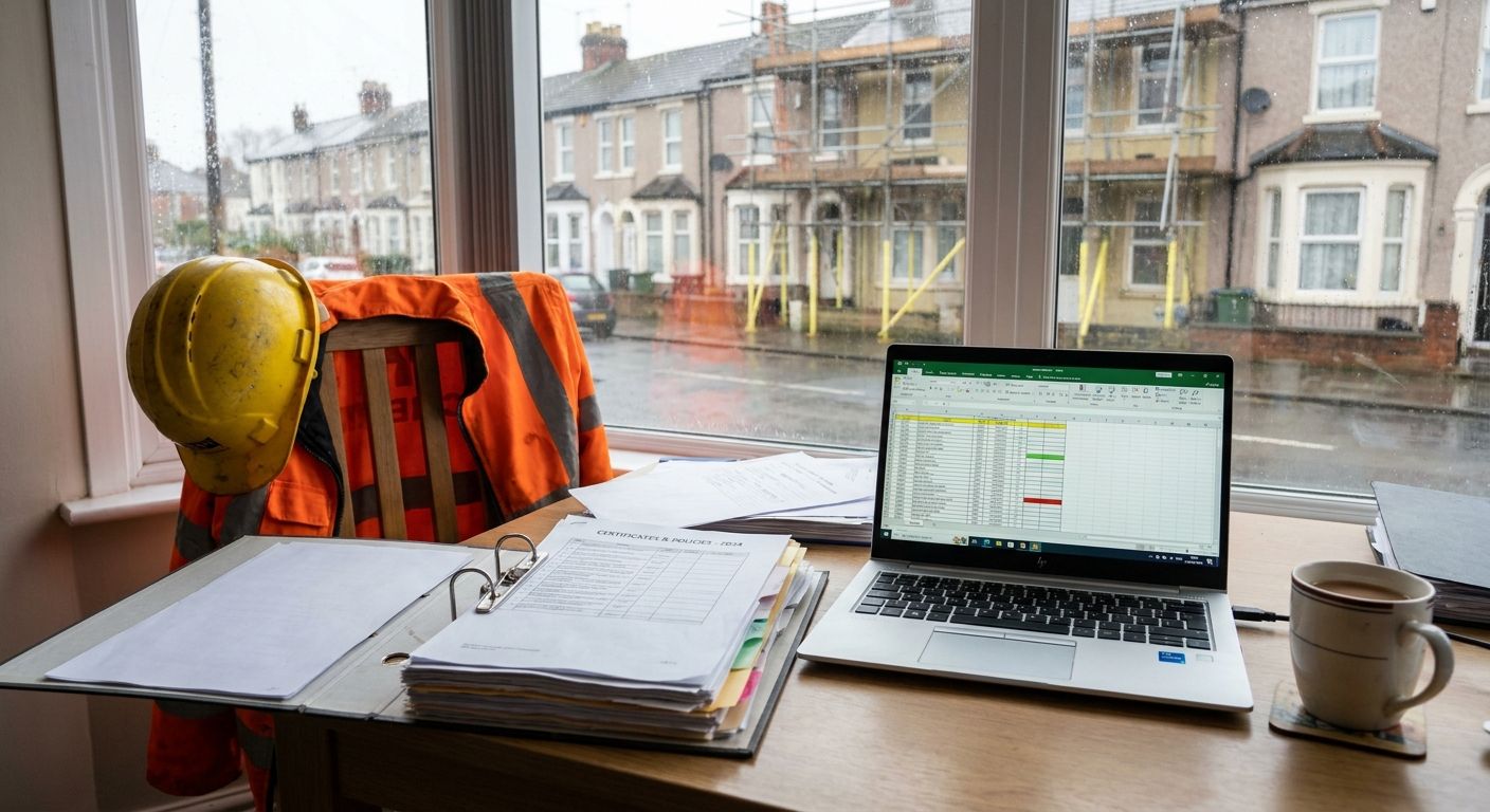 Contractor Master Company Sheet: Fill Once, Register UK-Wide