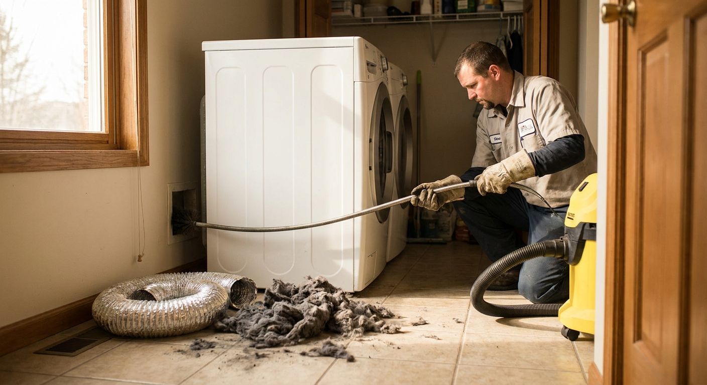 Dryer Vent Cleaning: The #1 Preventable Rental Fire Risk