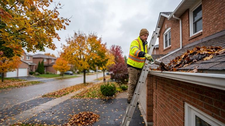 Eavestrough Cleaning Cost Canada: What to Budget Each Fall