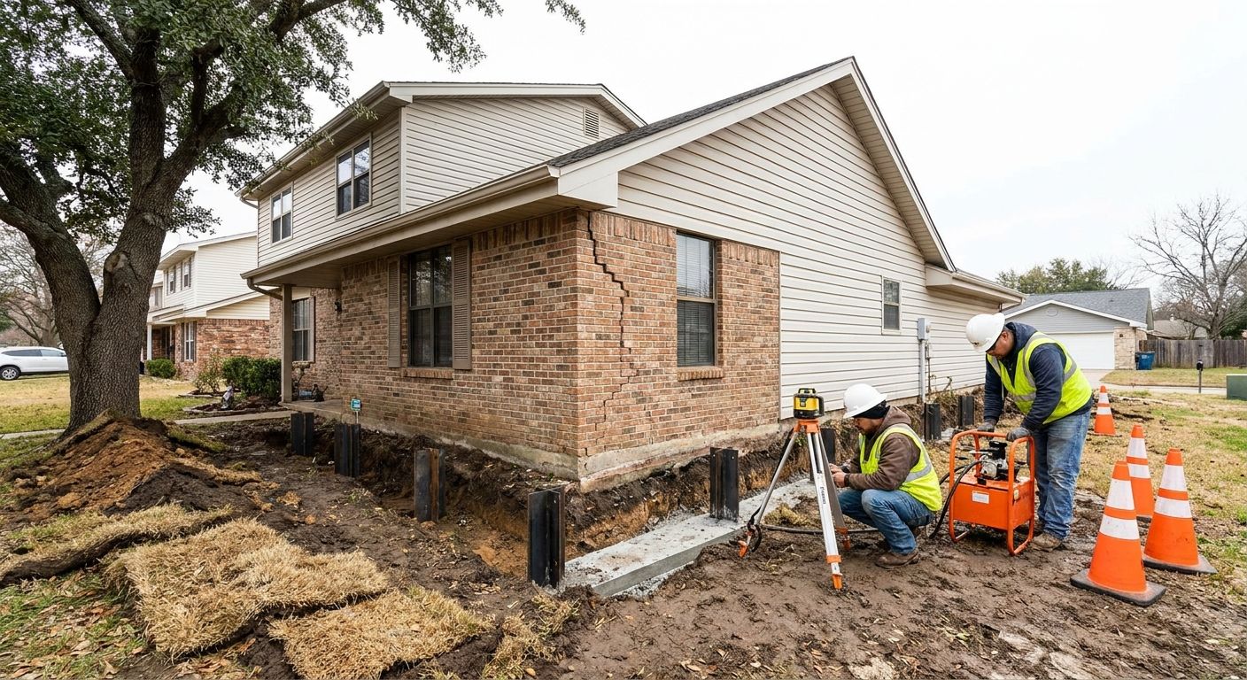 Foundation Repair Cost: Piers, Slabjacking and Crack Prices