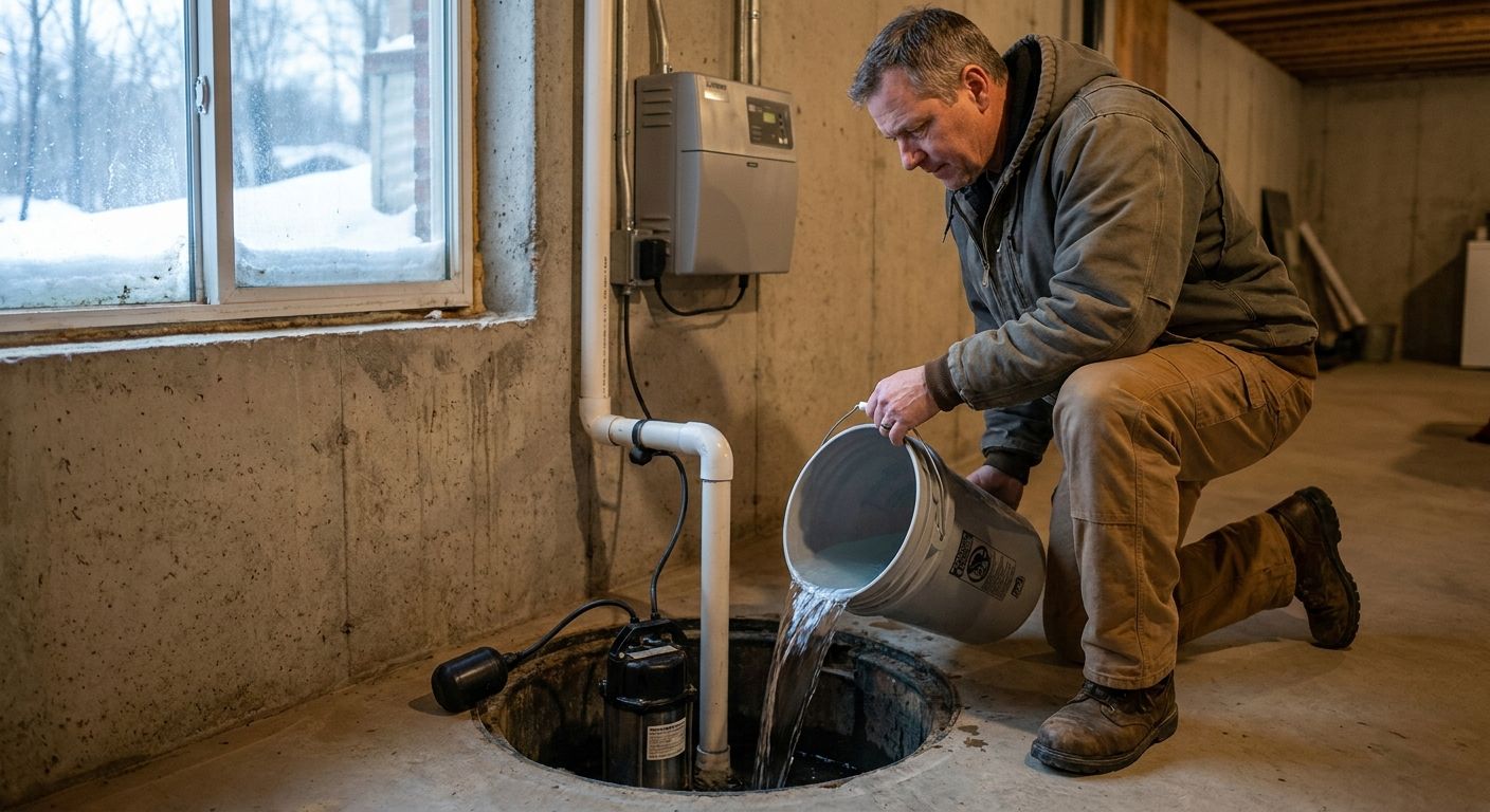 Spring Sump Pump Maintenance: Test It Before the Melt Hits