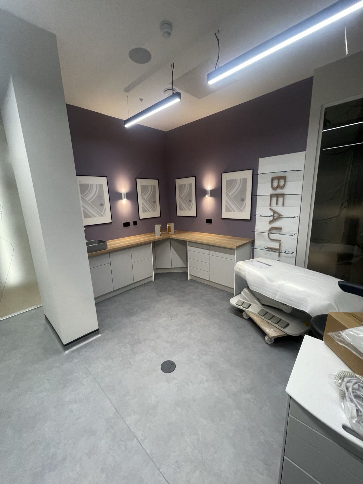 Clinic fit-out to compliance spec