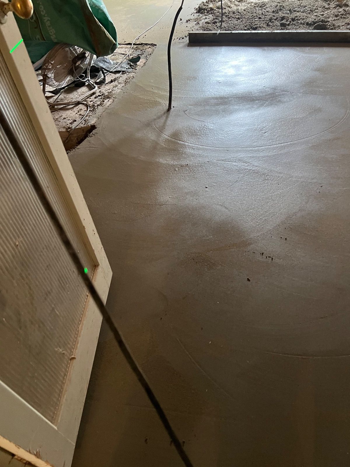 West green screeding